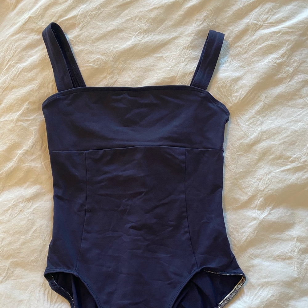 Ballet Navy Blue Bodysuit